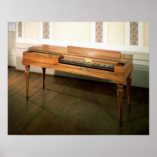 Clavichord, einst im Besitz von Franz Joseph Haydn Poster (Vorne)