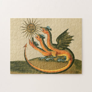 Clavis Artis Alchemy Dragons Puzzle
