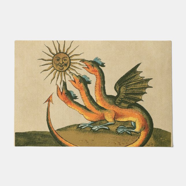 Clavis Artis Dragons Fußmatte (Vorderseite)