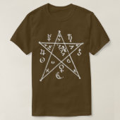 Clavis Inferni Pentagramm T-Shirt (Design vorne)
