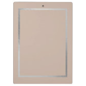 Claw and Order - Cat Humour Clipboard Klemmbrett (Rückseite)