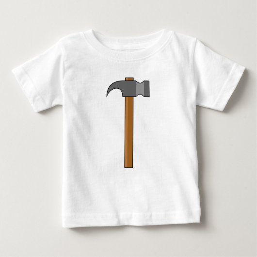 Claw Hammer Cartoon Baby T-shirt (Vorderseite)