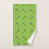 Claw Hammer Cartoon Badhandtuch Set (Handtuch)