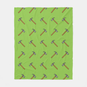 Claw Hammer Cartoon Fleecedecke
