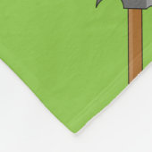 Claw Hammer Cartoon Fleecedecke (Ecke)