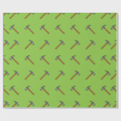 Claw Hammer Cartoon Geschenkpapier (Flach)