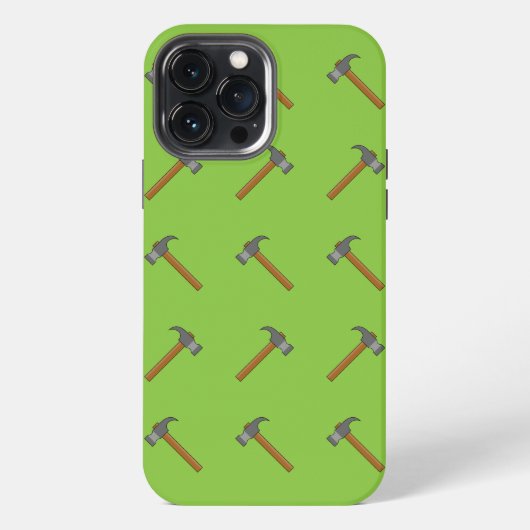 Claw Hammer Cartoon iPhone Hülle (Rückseite)