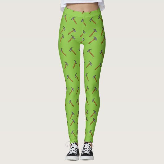 Claw Hammer Cartoon Leggings (Vorderseite)