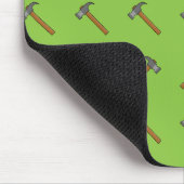 Claw Hammer Cartoon Mousepad (Ecke)