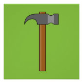 Claw Hammer Cartoon Poster (Vorderseite)