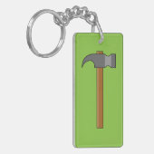 Claw Hammer Cartoon Schlüsselanhänger (Vorderseite links)