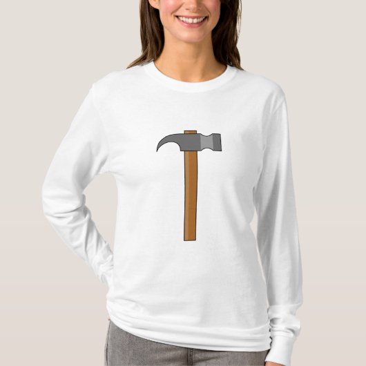 Claw Hammer Cartoon T-Shirt (Vorderseite)