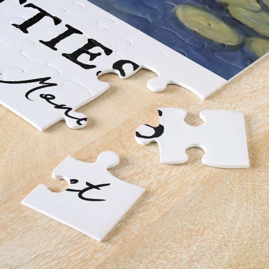 Claw Monet Water Lilies Cat Pond Puzzle (Seite)