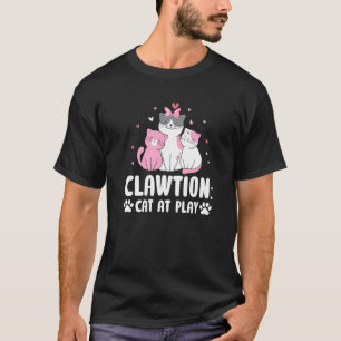 Clawcat bei Play Funny Cat Lover Spaß Kitten T-Shirt