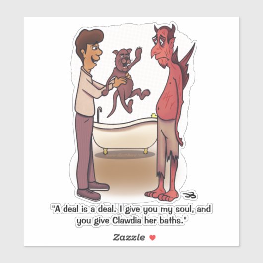 Clawdia Custom Cut Stickers Aufkleber (Blatt)