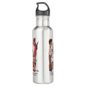 Clawdia Edelstahlflasche (Rückseite)