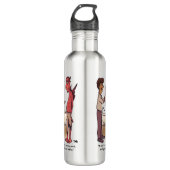 Clawdia Edelstahlflasche (Vorderseite)