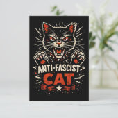 Claws of Resistance Dankeskarte (Stehend Vorderseite)