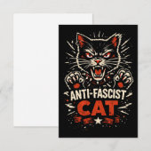 Claws of Resistance Dankeskarte (Vorne/Hinten)