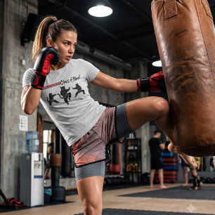 Claws of Steel Martial Arts Katze T-Shirt, Tri-Blend Shirt