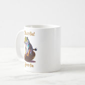 Claws Out Rugby-Tasse Kaffeetasse (Vorderseite Links)