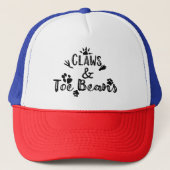 Claws & Toe Beans Trucker Hat Truckerkappe (Vorderseite)