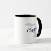 Clawson Michigan MI Shirt Tasse (VorderseiteRechts)