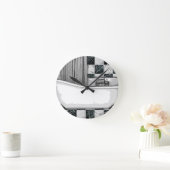CLAWTUB BATH TESSA 1.jpg Runde Wanduhr (Zuhause)