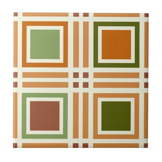 Clay Algae Pattern Fliese (Vorderseite)