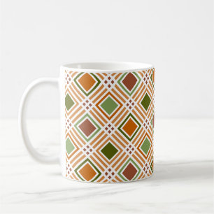 Clay Algae Pattern Kaffeetasse