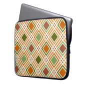 Clay Algae Pattern Laptopschutzhülle (Vorderseite Links)