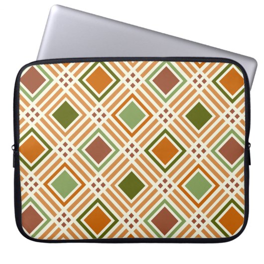 Clay Algae Pattern Laptopschutzhülle (Vorderseite)