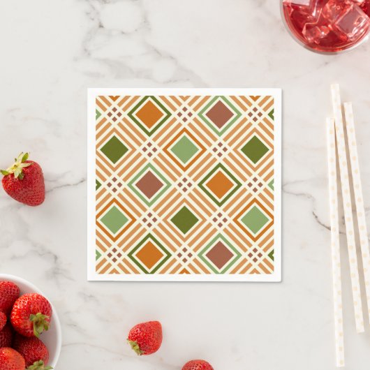 Clay Algae Pattern Serviette (Beispiel)