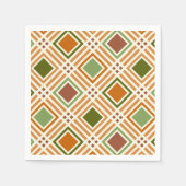 Clay Algae Pattern Serviette (Vorderseite)