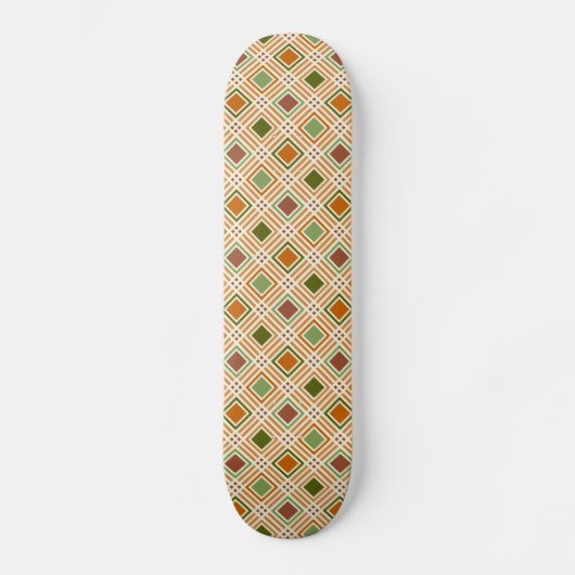 Clay Algae Pattern Skateboard (Vorderseite)