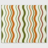 Clay Algae Waves Geschenkpapier (Flach)