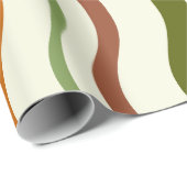 Clay Algae Waves Geschenkpapier (Rolleneckpunkt)