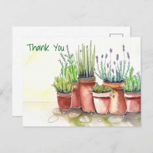 Clay-Array Postkarte (Vorne/Hinten)