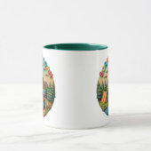 Clay Art “Born to Roam” Camping Adventure Scene Tasse (Zentrum)
