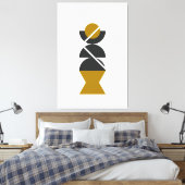 Clay Art Leinwanddruck (Insitu (Schlafzimmer))