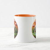 Clay Art “Lost but Loving It” Camping Scene Tasse (Zentrum)