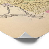 Clay Centre, Clay Landkreis, Kansas Poster (Ecke)