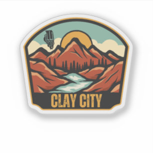 Clay City, Illinois  Aufkleber