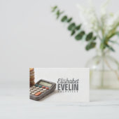 Clay-Crafted Financial Tools Visitenkarte (Stehend Vorderseite)
