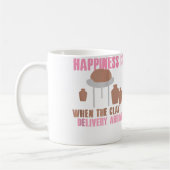 Clay Delivery Happiness Pottery Design Kaffeetasse (Links)