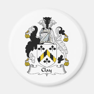 Clay-Familienwappen Magnet