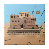 Clay House Fliese (Vorderseite)