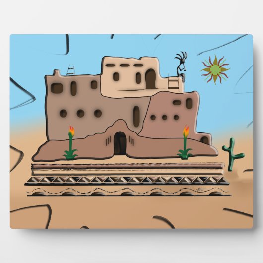 Clay House Fotoplatte (Vorderseite)