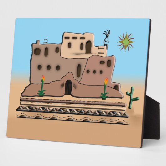 Clay House Fotoplatte (Seite)