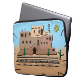 Clay House Laptopschutzhülle (Vorderseite Links)